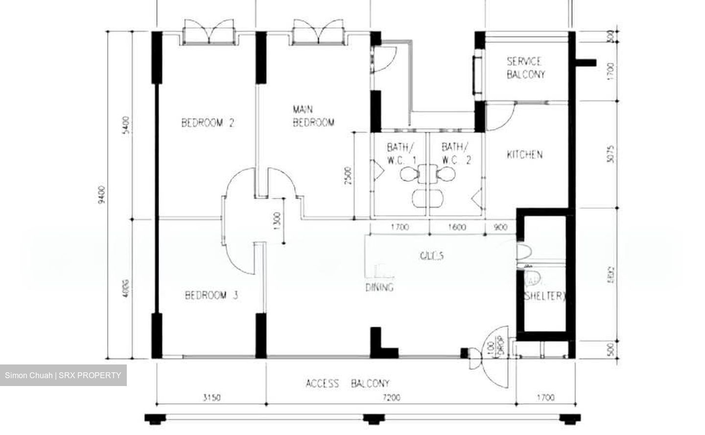 Blk 141 Rivervale Plains (Sengkang), HDB 4 Rooms #574007711